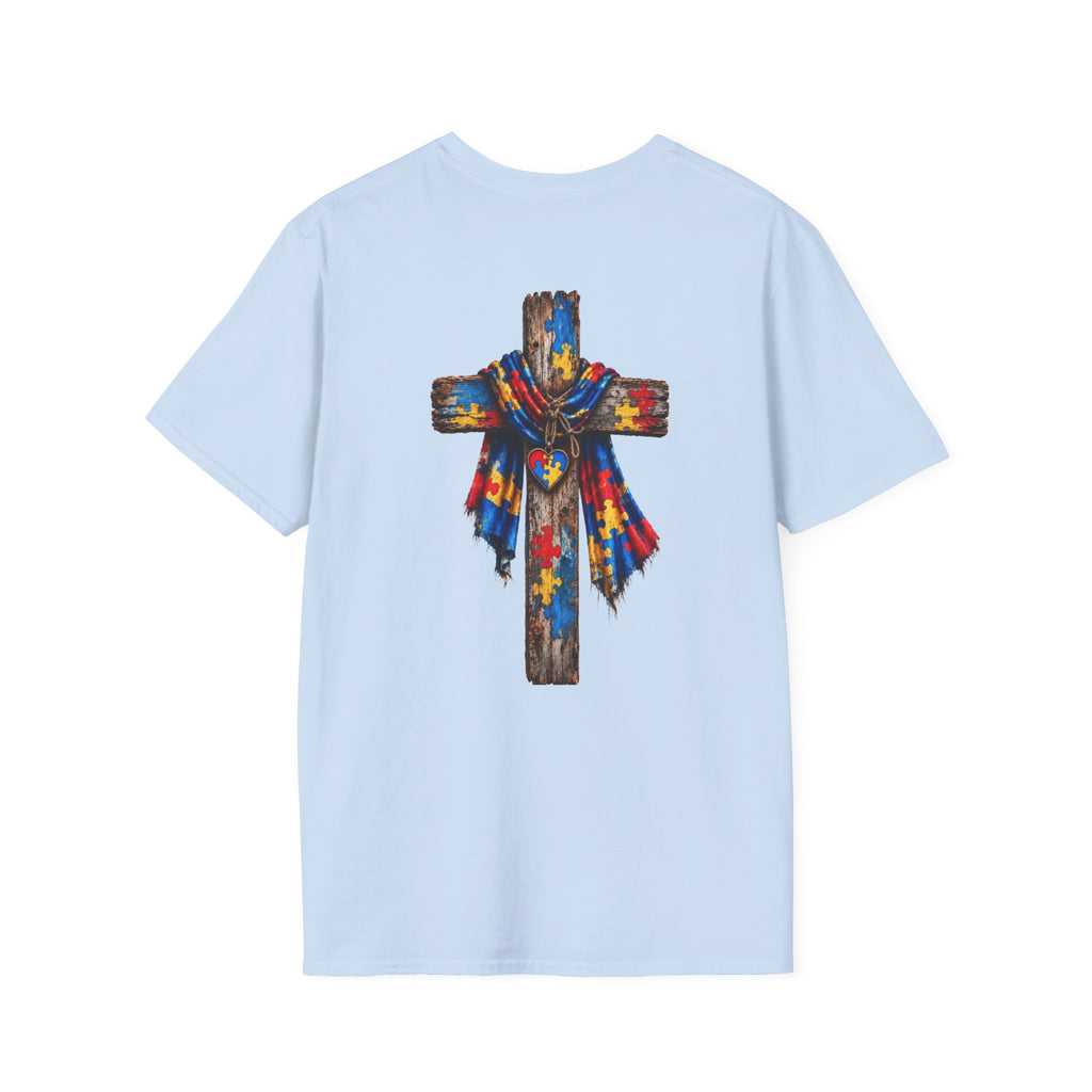 Autism Grandson Cross Tee