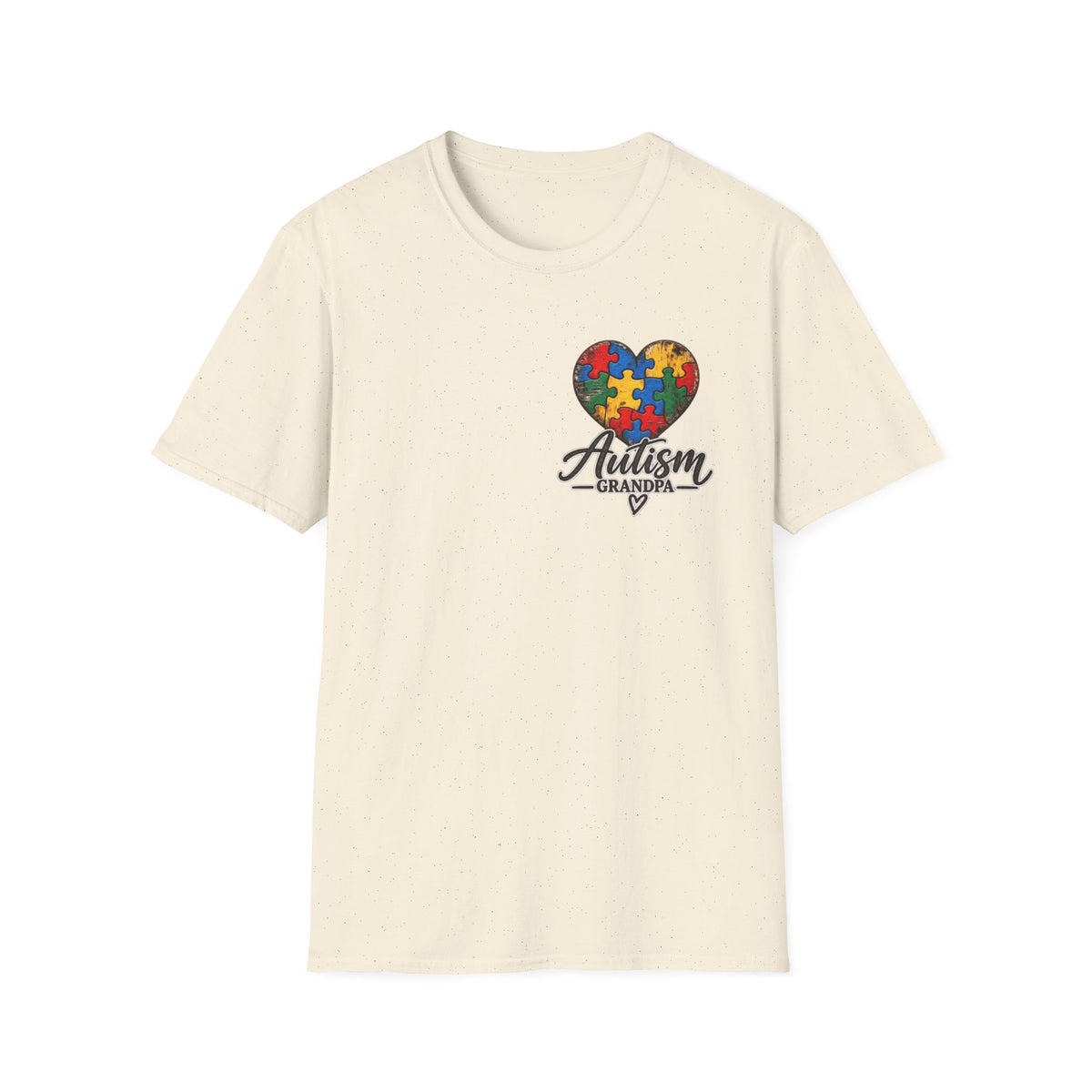 Autism Grandpa Cross Tee