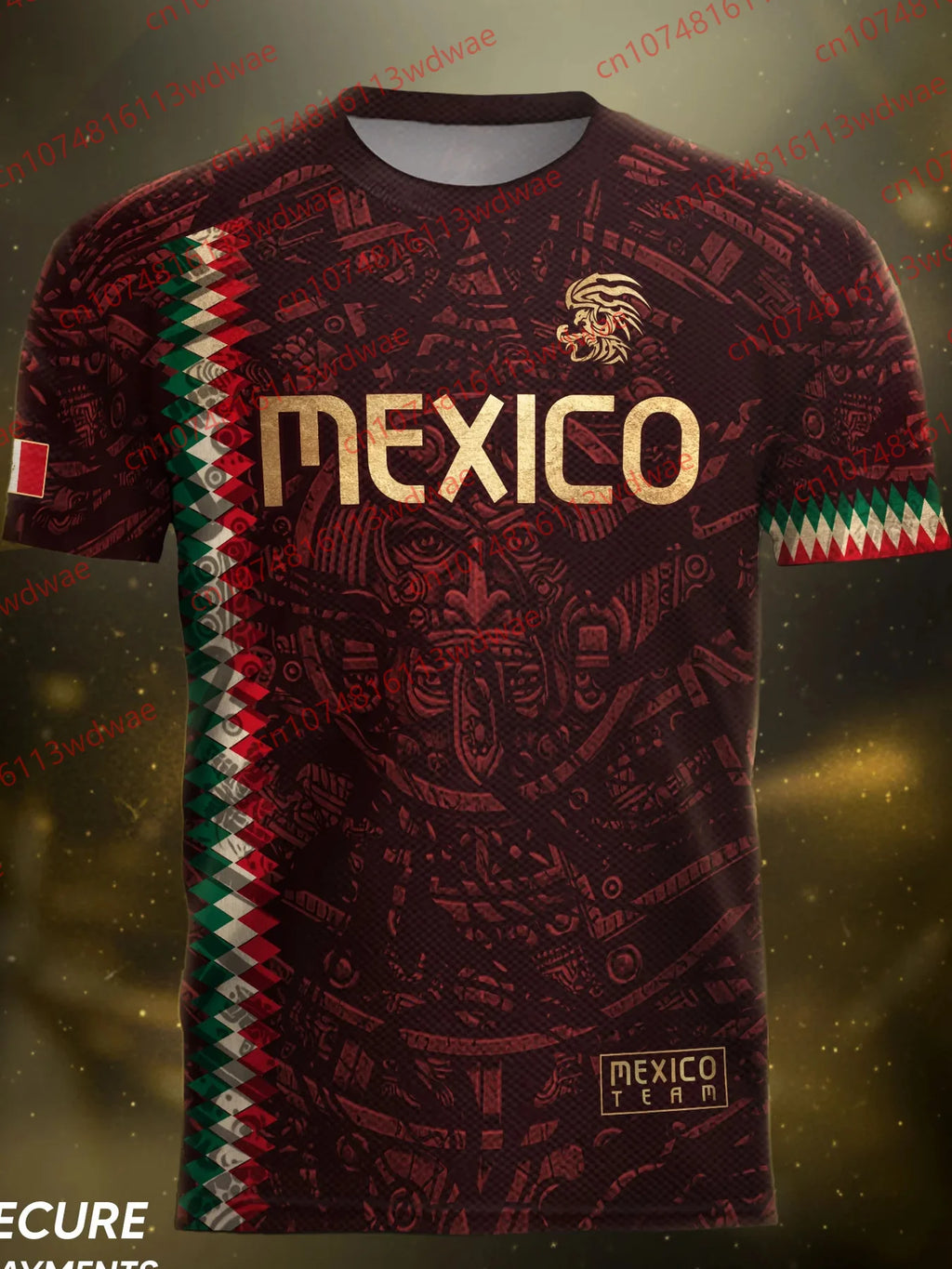Graphic Soccer Fan Jersey | Unisex Youth & Adult Short Sleeve Quick-Dry Sports Shirt