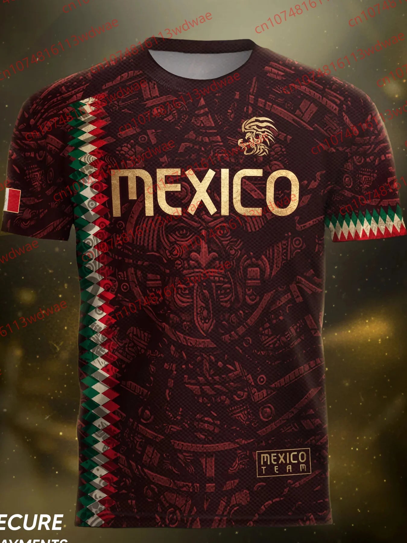 Graphic Soccer Fan Jersey | Unisex Youth & Adult Short Sleeve Quick-Dry Sports Shirt