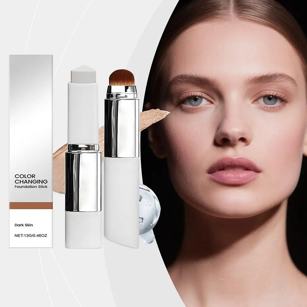 2-in-1 Color-Changing Foundation Stick | Natural Finish