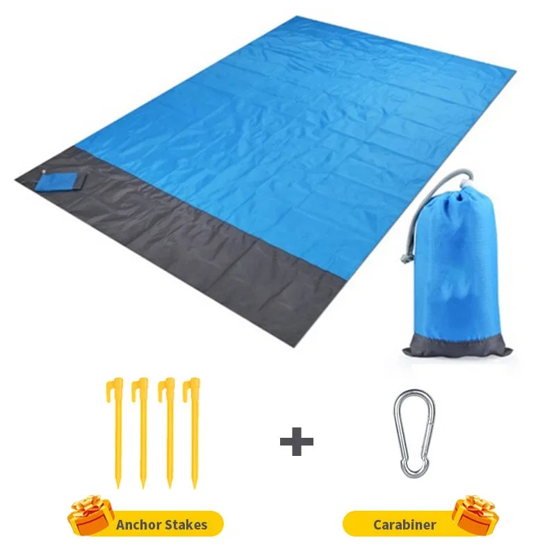 Portable Sandproof/Waterproof Beach & Picnic Blanket