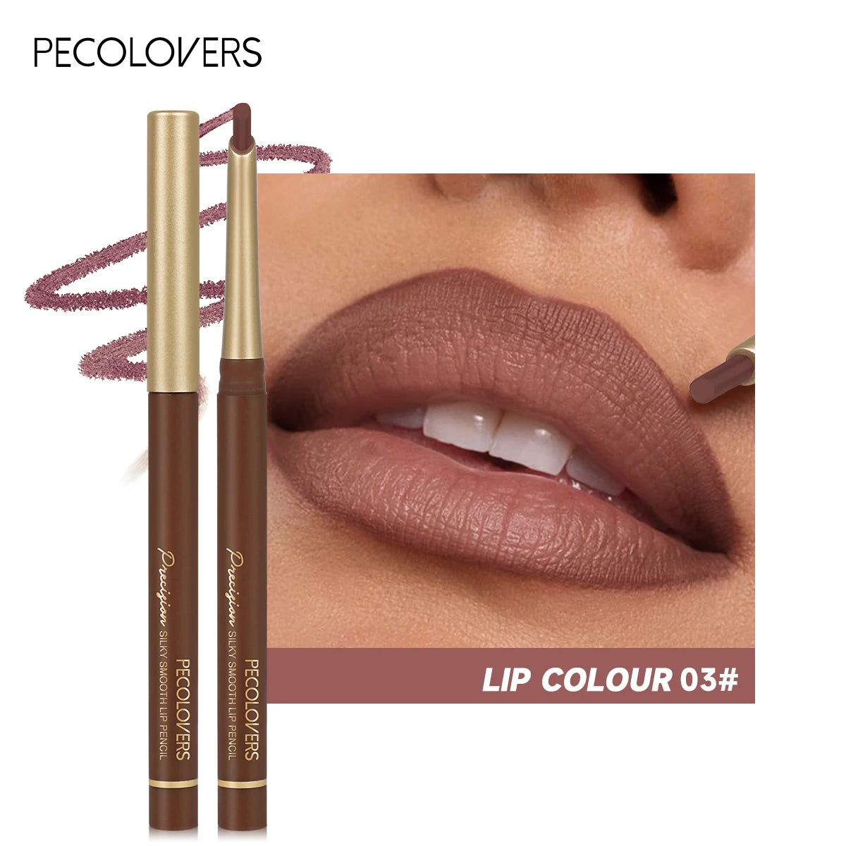 Matte Long-Lasting Lip Liner Pencil