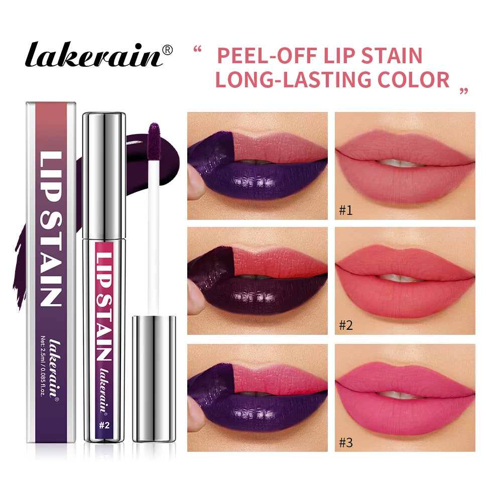 Peel-Off Lip Stain | Long-Lasting Waterproof Lip Tint