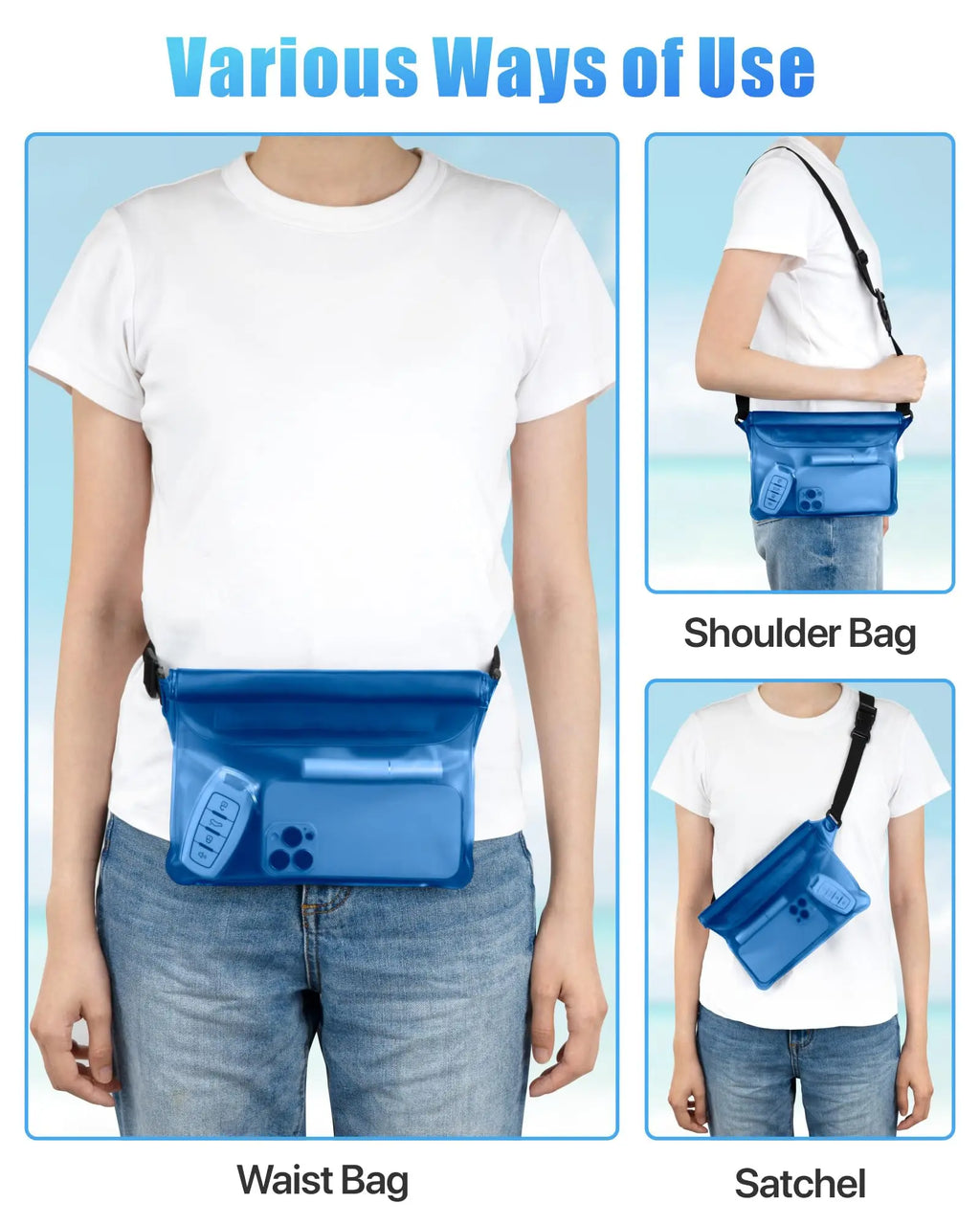 Waterproof Waist Phone Pouch