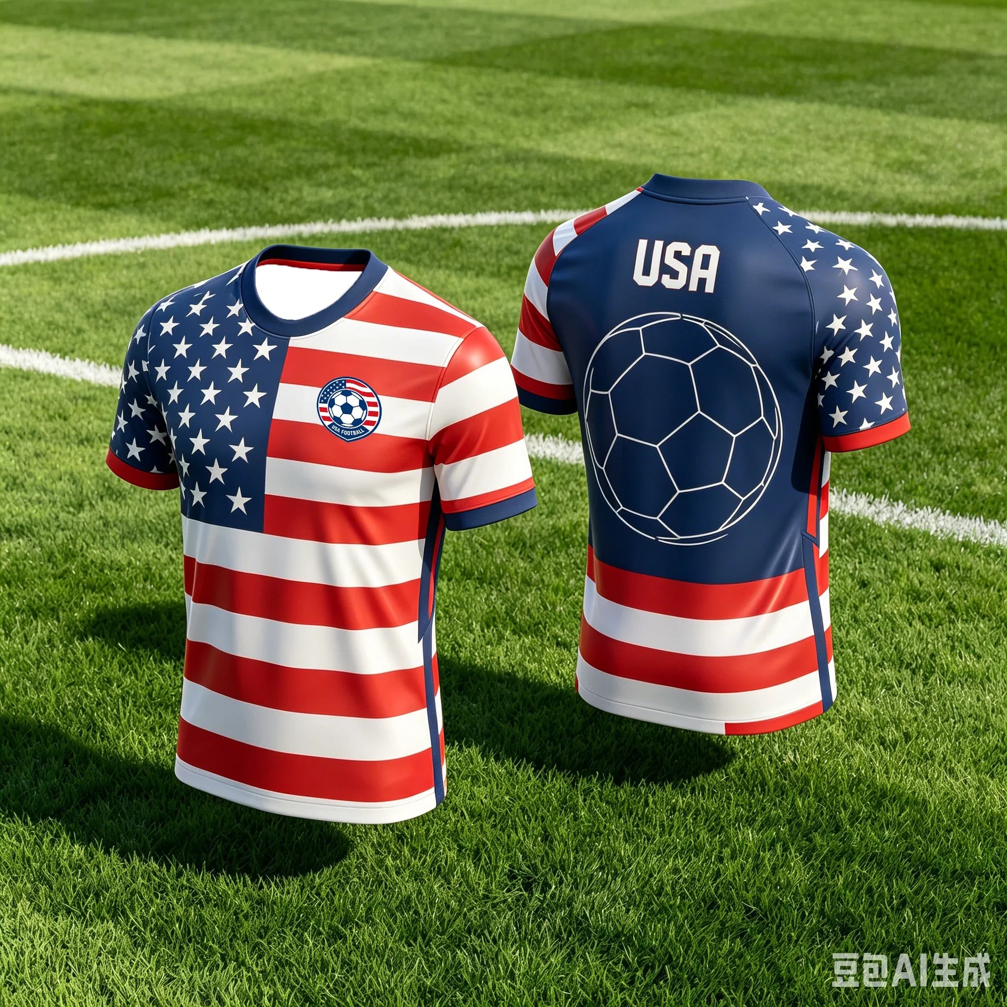 USA National Team Soccer Jersey | Quick-Dry Performance Shirt