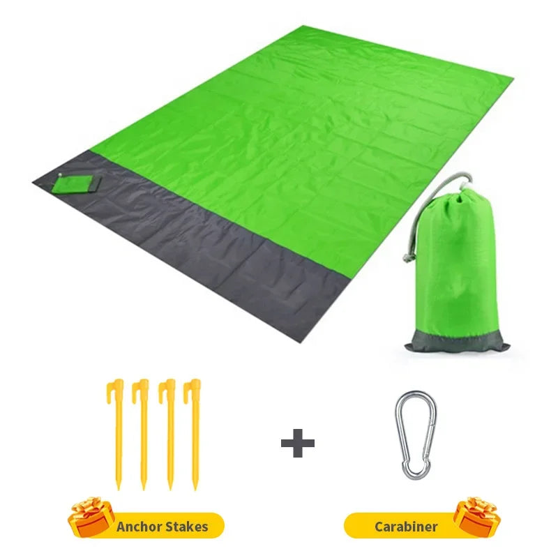 Portable Sandproof/Waterproof Beach & Picnic Blanket