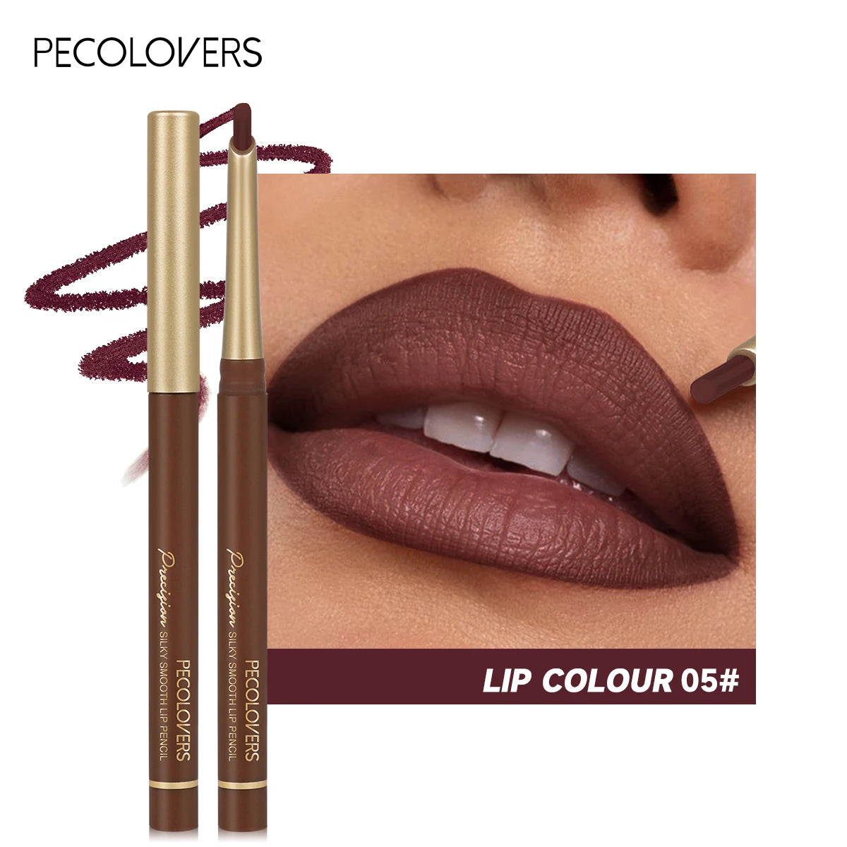 Matte Long-Lasting Lip Liner Pencil