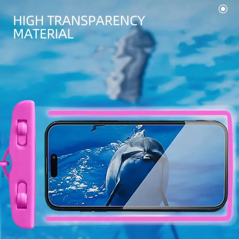 Glow-in-the-Dark Waterproof Phone Pouch