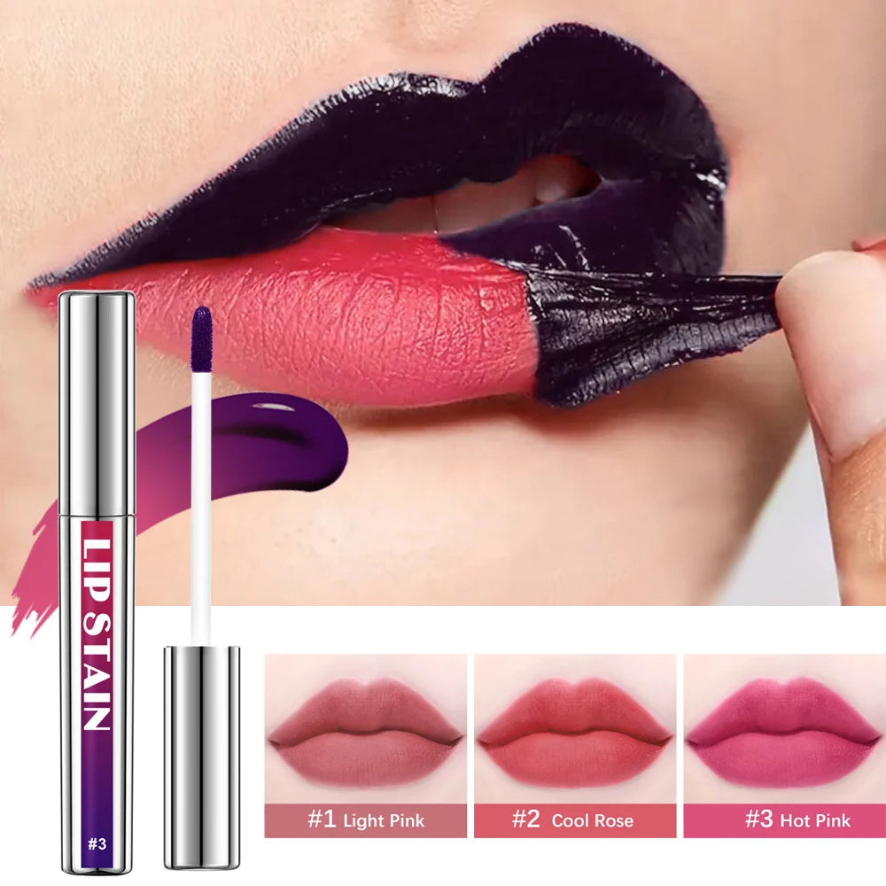 Peel-Off Lip Stain | Long-Lasting Waterproof Lip Tint