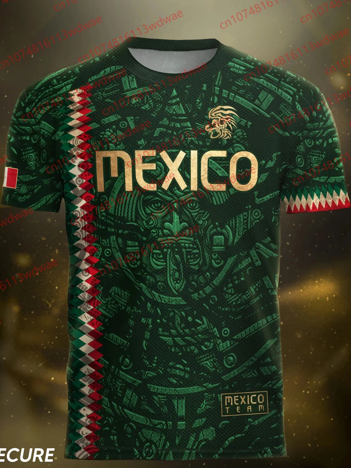 Graphic Soccer Fan Jersey | Unisex Youth & Adult Short Sleeve Quick-Dry Sports Shirt