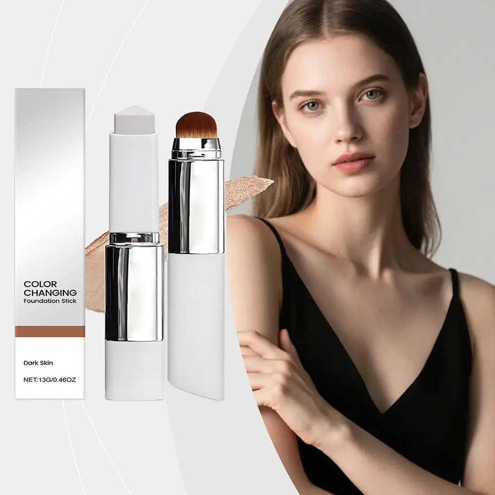 2-in-1 Color-Changing Foundation Stick | Natural Finish