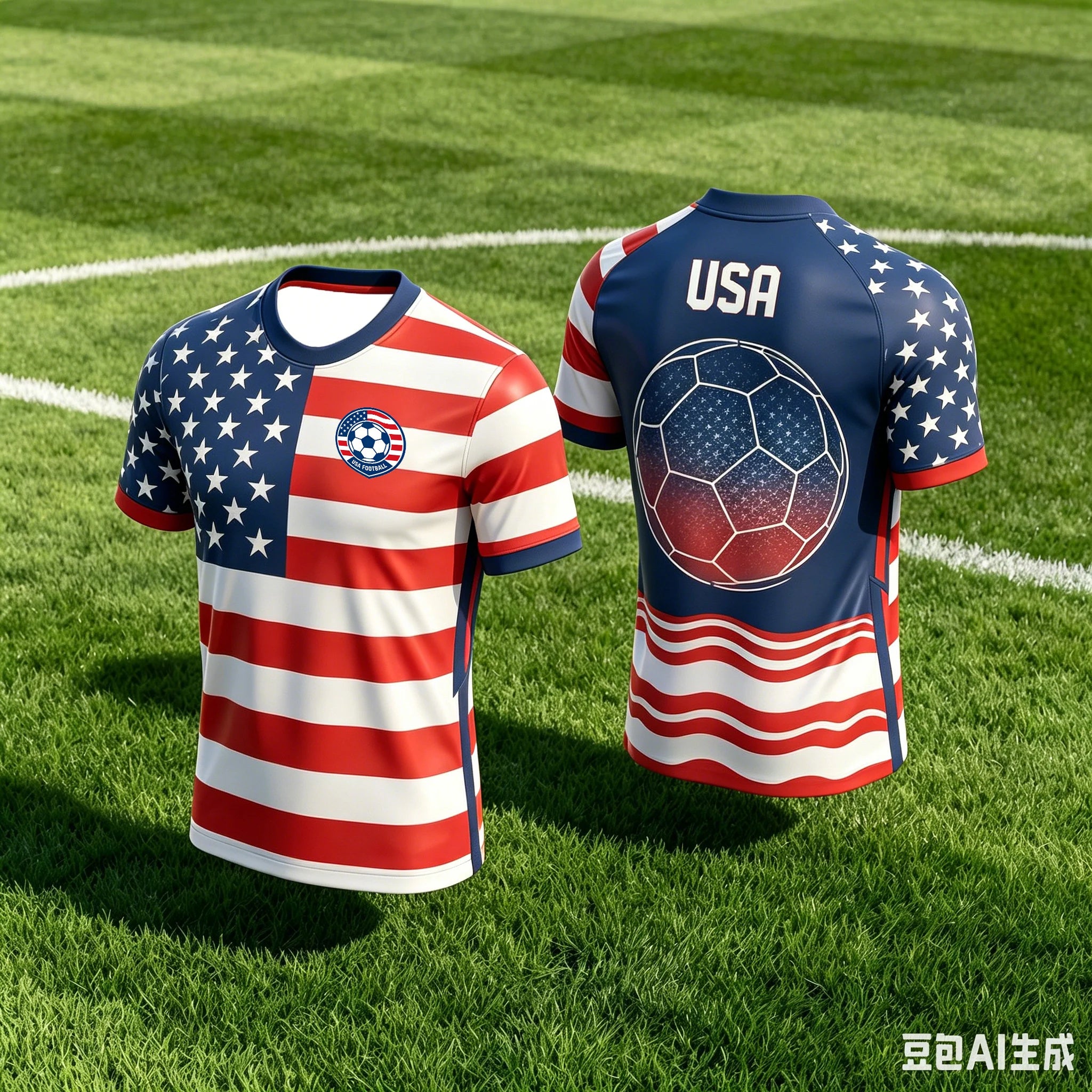 USA National Team Soccer Jersey | Quick-Dry Performance Shirt