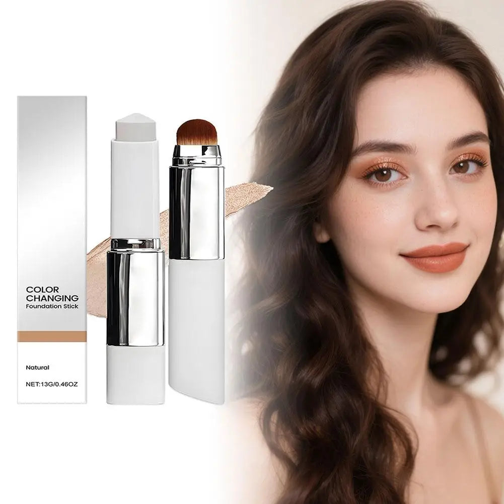 2-in-1 Color-Changing Foundation Stick | Natural Finish