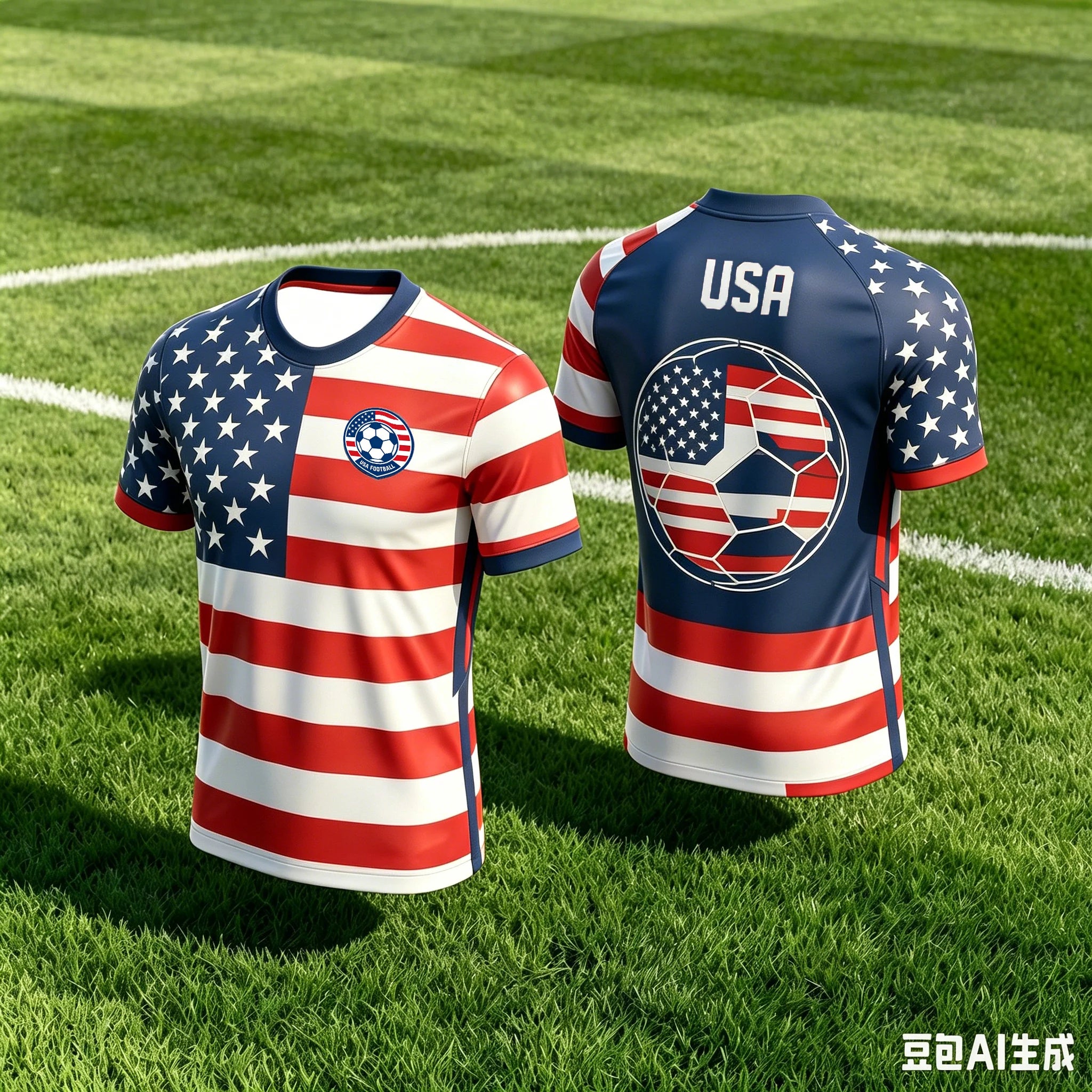 USA National Team Soccer Jersey | Quick-Dry Performance Shirt