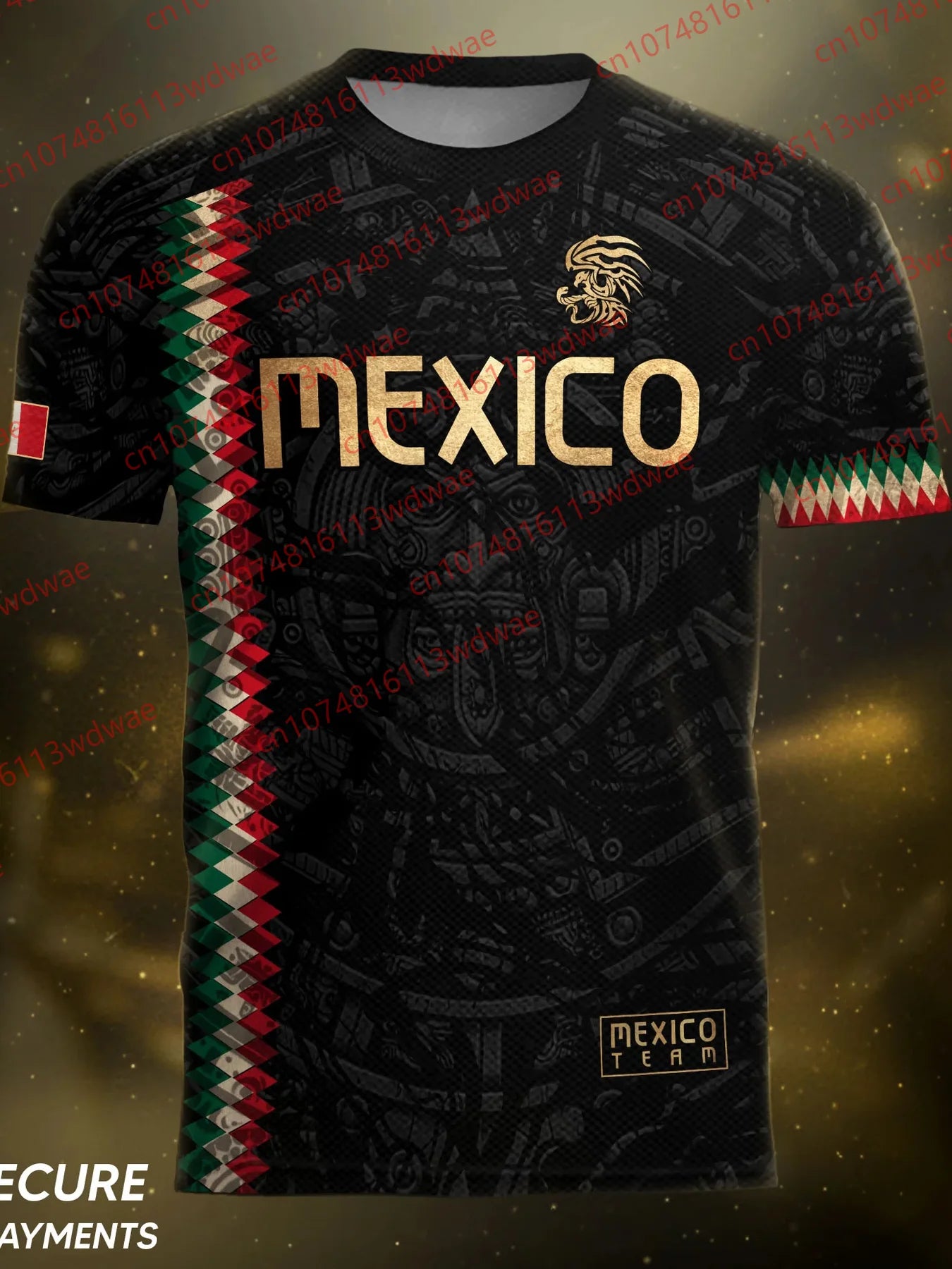 Graphic Soccer Fan Jersey | Unisex Youth & Adult Short Sleeve Quick-Dry Sports Shirt