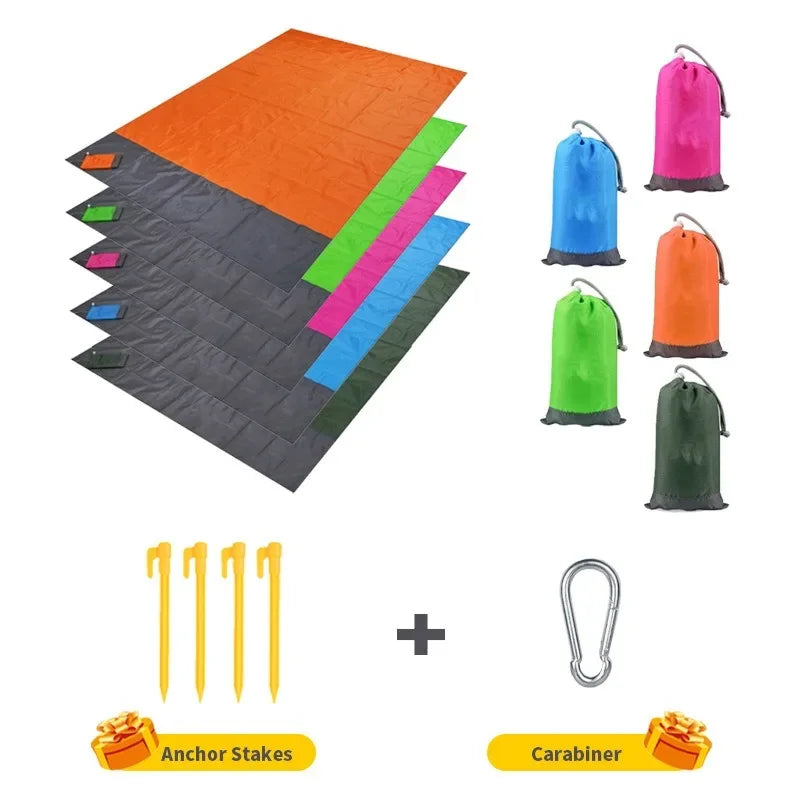 Portable Sandproof/Waterproof Beach & Picnic Blanket