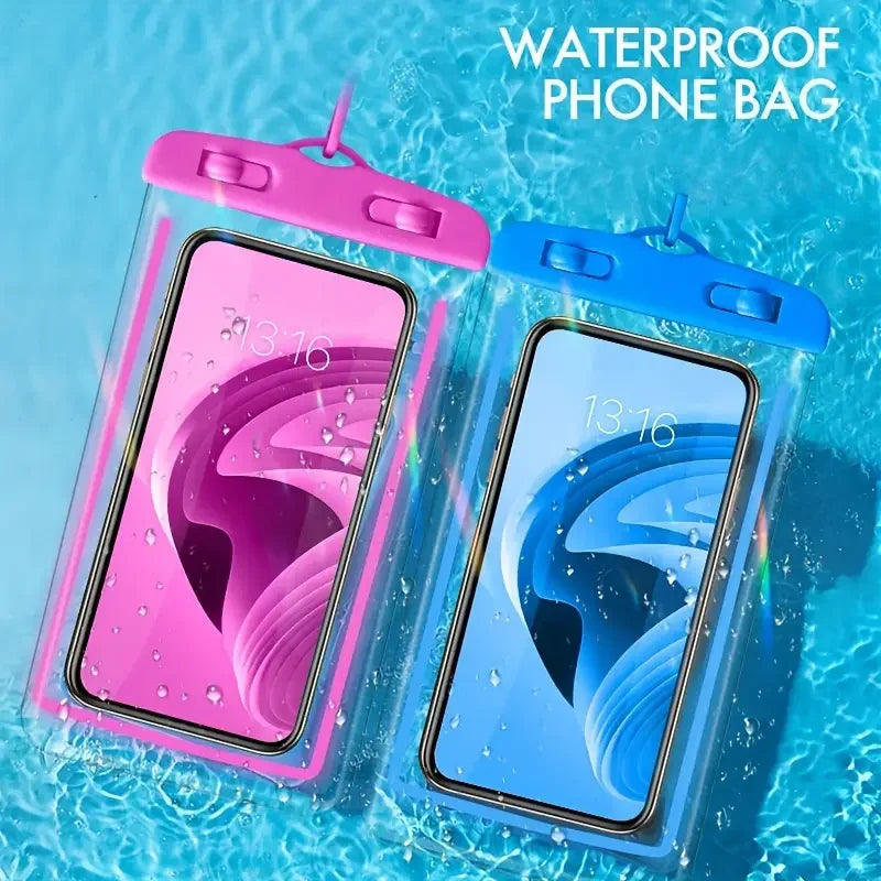 Glow-in-the-Dark Waterproof Phone Pouch