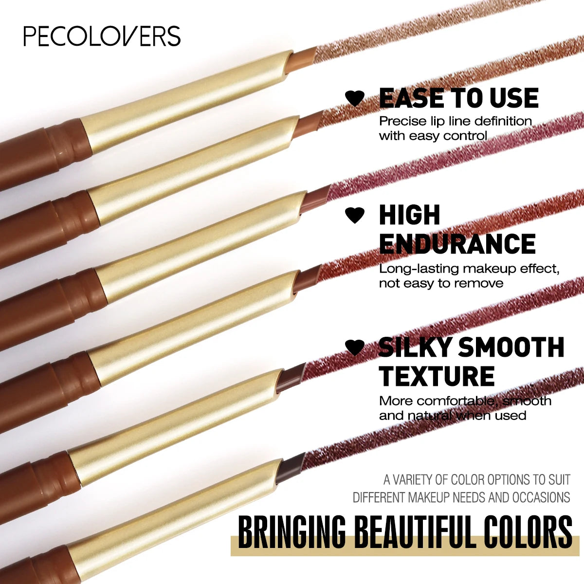 Matte Long-Lasting Lip Liner Pencil
