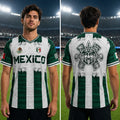 Mexican Aztec Calendar Soccer Shirt - Full Print Casual Four Seasons T-shirt Men and Women Breathable Quick Drying Sports Shirt