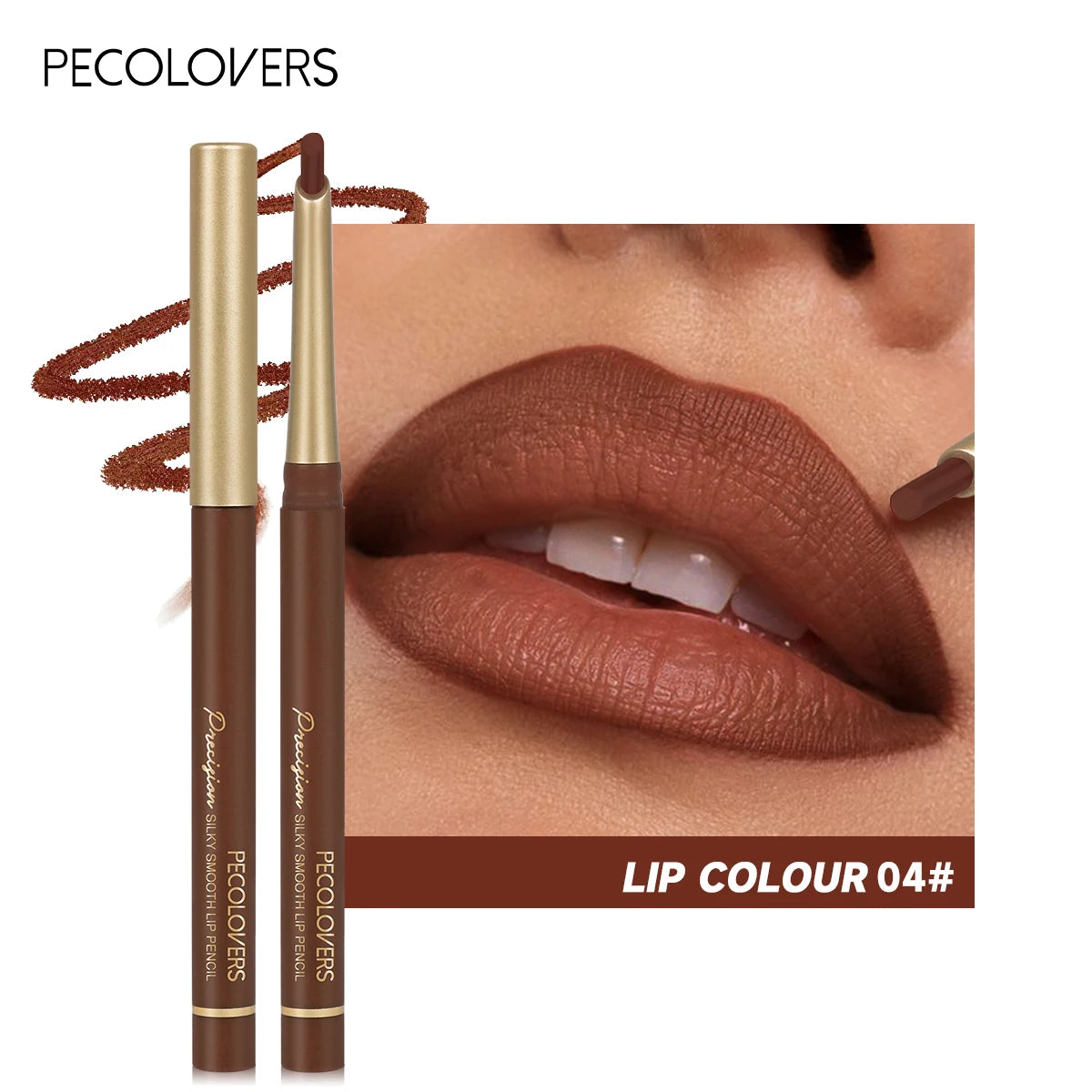 Matte Long-Lasting Lip Liner Pencil
