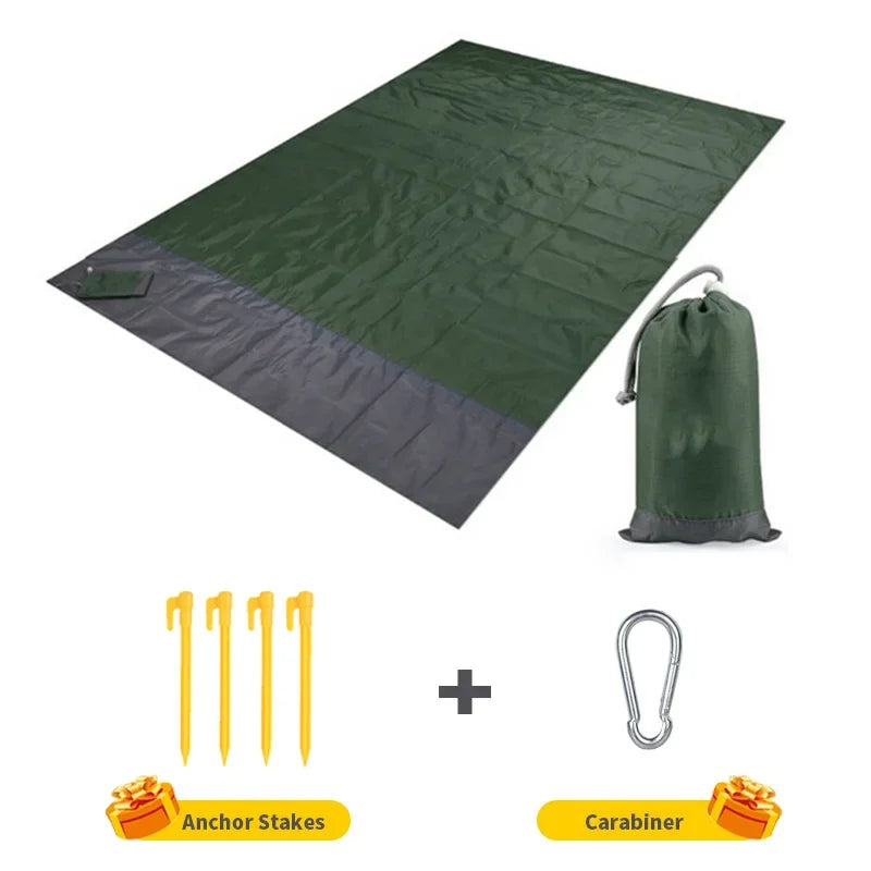 Portable Sandproof/Waterproof Beach & Picnic Blanket
