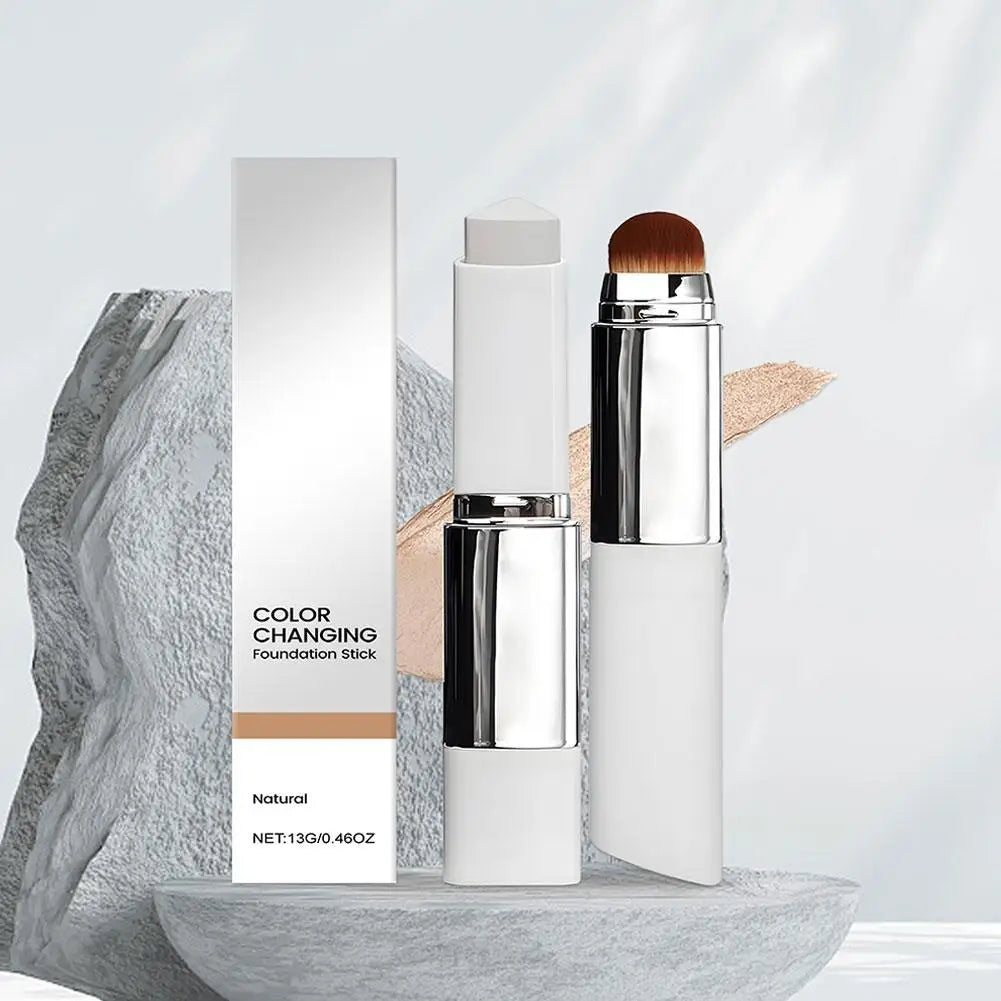 2-in-1 Color-Changing Foundation Stick | Natural Finish
