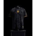 Premium Black Soccer Fan Jersey – Breathable Performance Short Sleeve Shirt