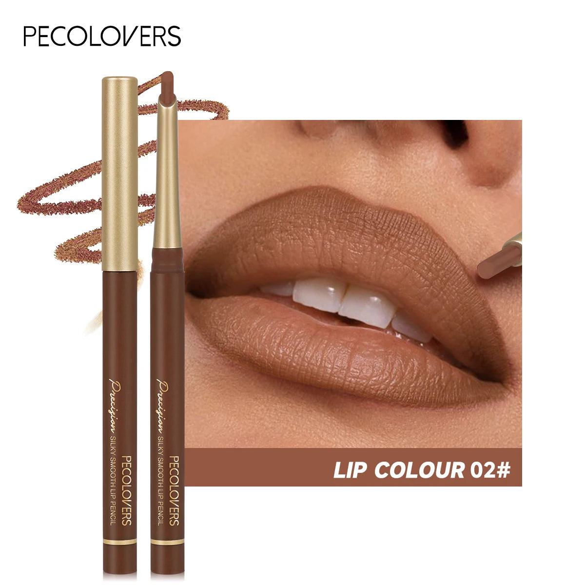 Matte Long-Lasting Lip Liner Pencil