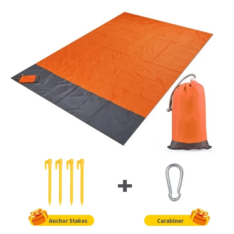Portable Sandproof/Waterproof Beach & Picnic Blanket
